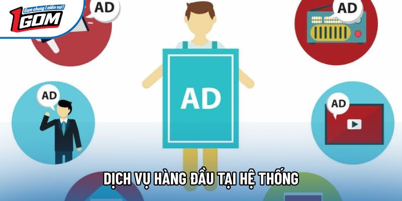 Dịch vụ hàng đầu tại hệ thống Dịch vụ hàng đầu tại hệ thống
