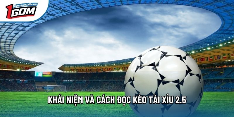 Khái niệm và cách đọc kèo tài xỉu 2.5